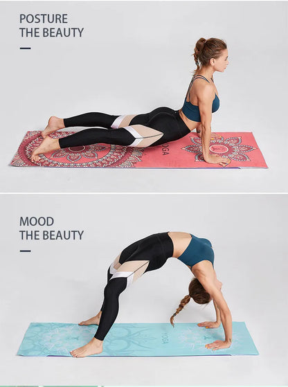 Yoga Mat - Printed Non Slip