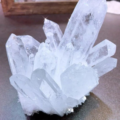 Natural Beautiful White Crystal Cluster