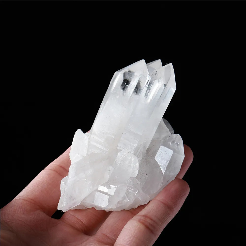 Natural Beautiful White Crystal Cluster