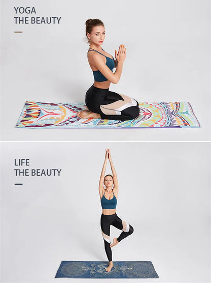 Yoga Mat - Printed Non Slip