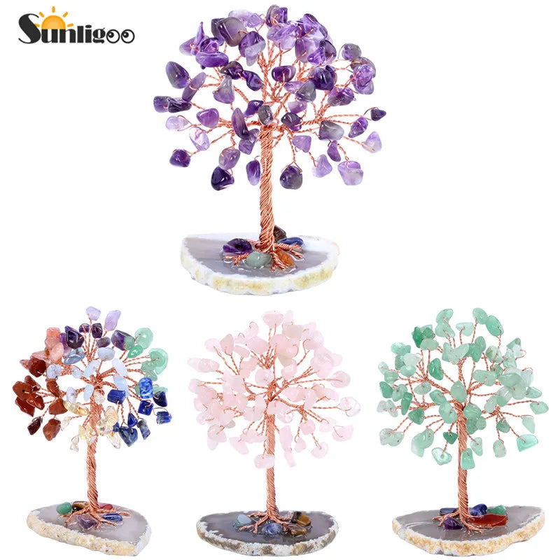 Sunligoo Super Mini Crystal Money Tree