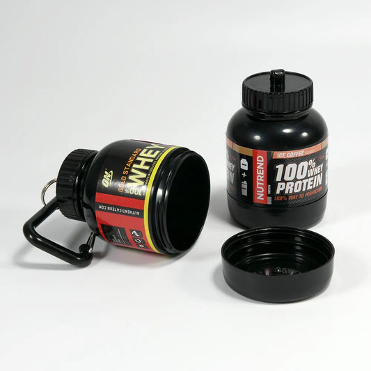 Portable Protein Powder Bottle