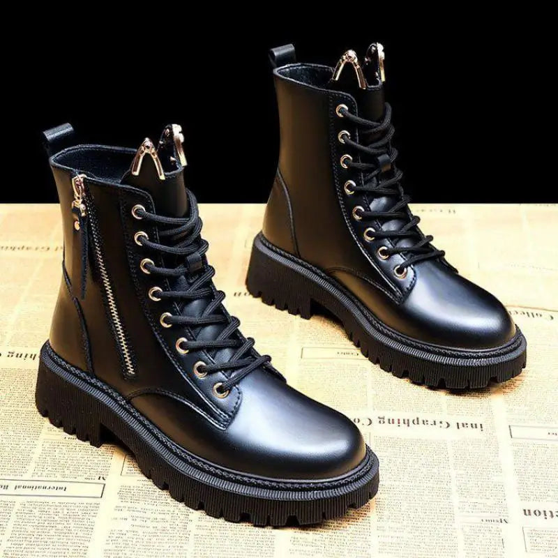 New 2024 Leather Ankle Boots