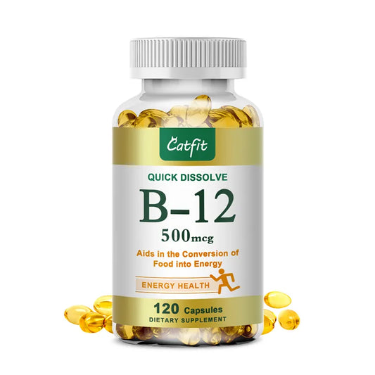 Catfit 500mcg Vitamin B12 Capsule