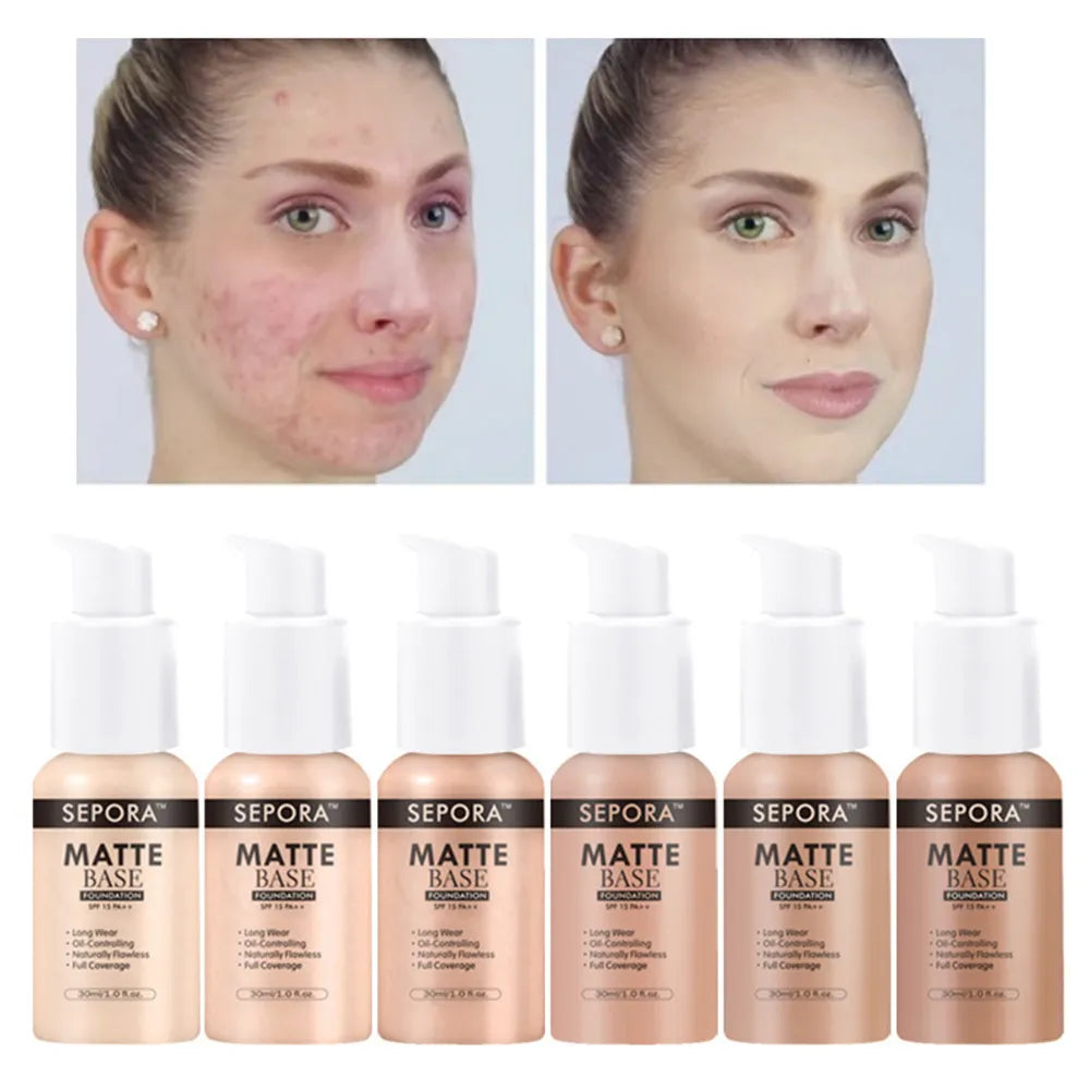 30ml SEPORA 6 Colour Liquid Foundation