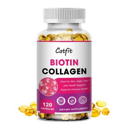 Catfit Compound Biotin & Collagen Capsule