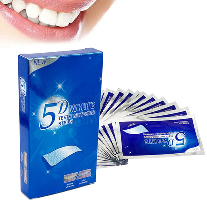 5D White Teeth Whitening Strips