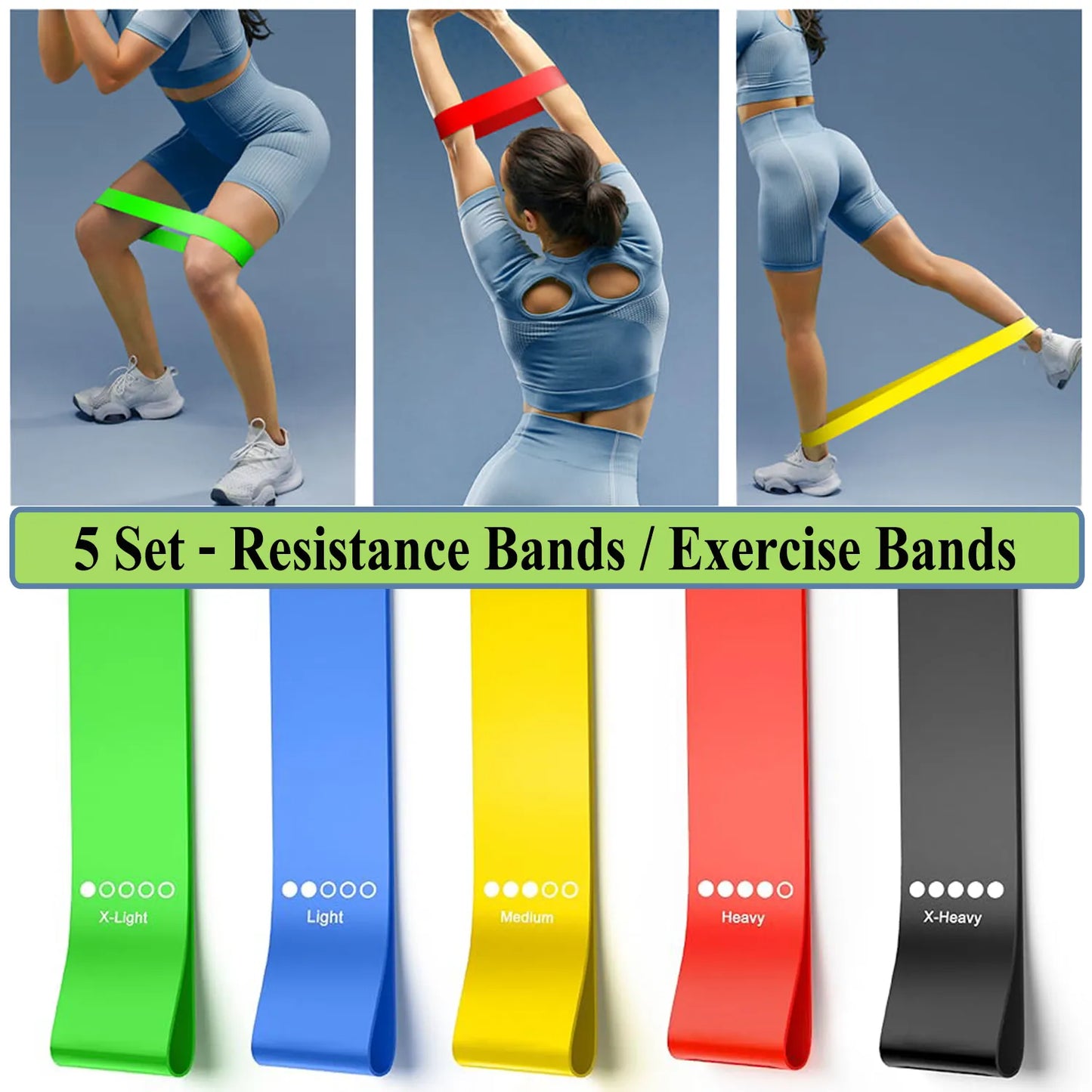 5 Levels Resistance Bands