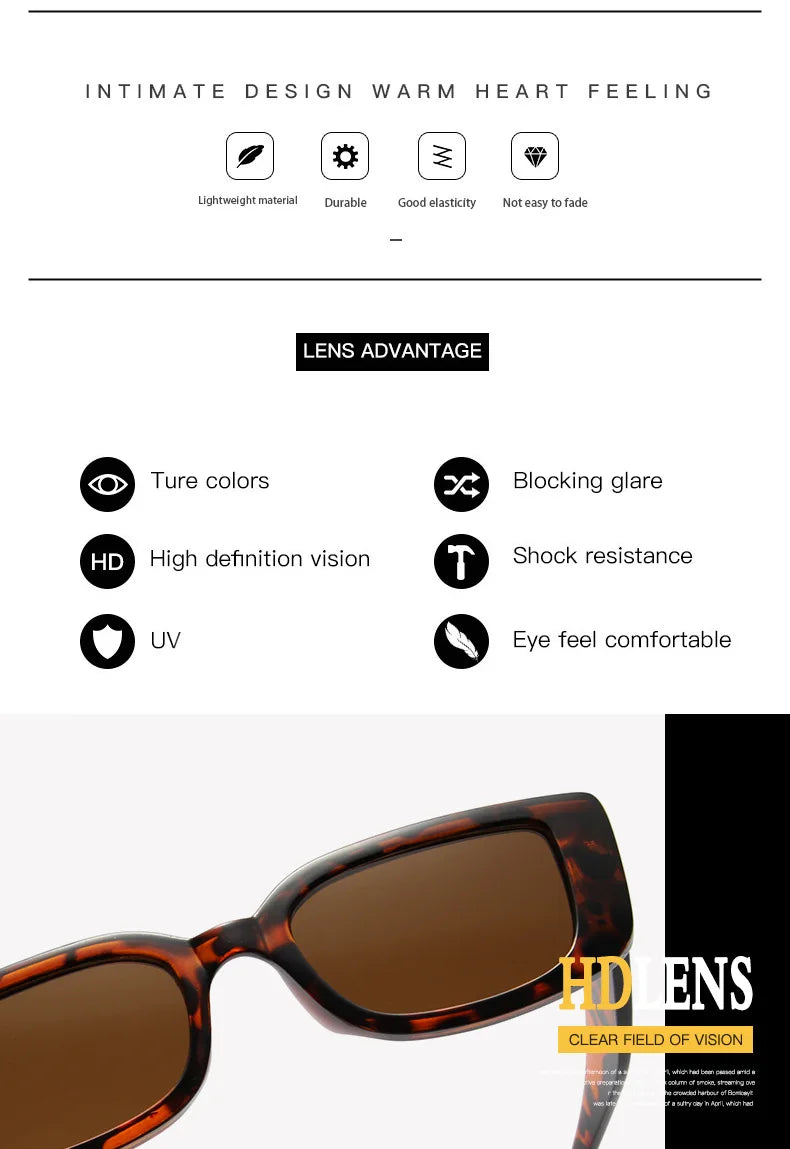 Trending V-Logo Retro Sunglasses