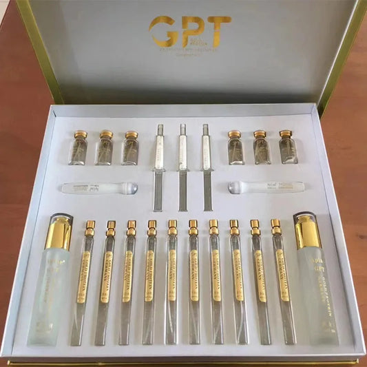 24K Gold Facial Essence - Silk Thread Set