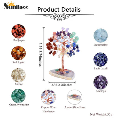 Sunligoo Super Mini Crystal Money Tree