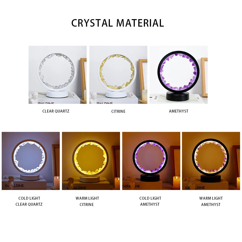 LED Crystal Lamp Room Decoration