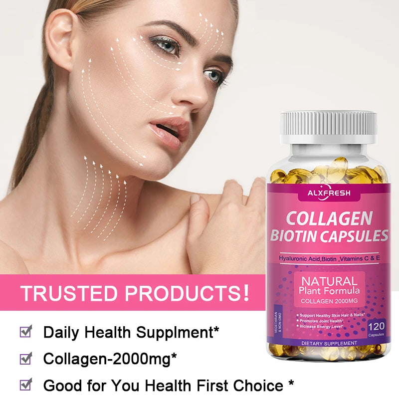 Alxfresh Collagen with Biotin Protein