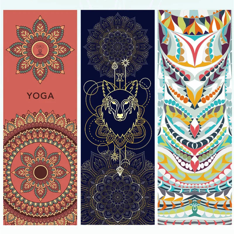 Yoga Mat - Printed Non Slip