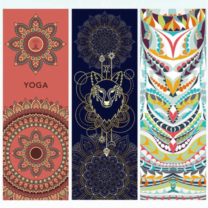 Yoga Mat - Printed Non Slip