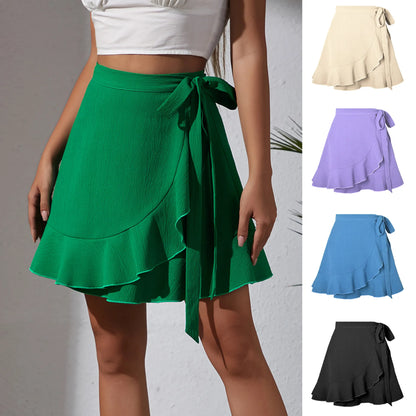 NEW High Elastic Ruffle Skirts