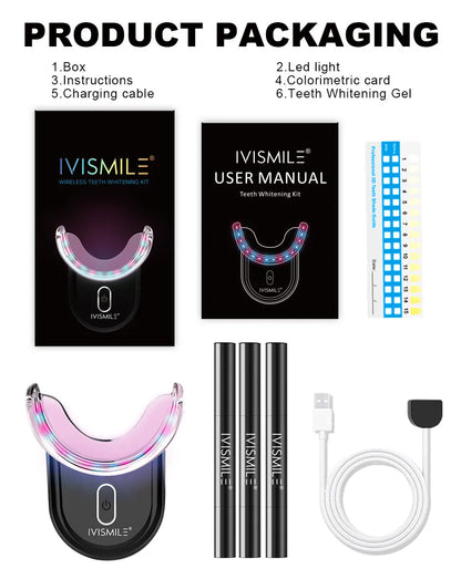 Dental Teeth Whitening Kit - Professional Teeth Cleaning