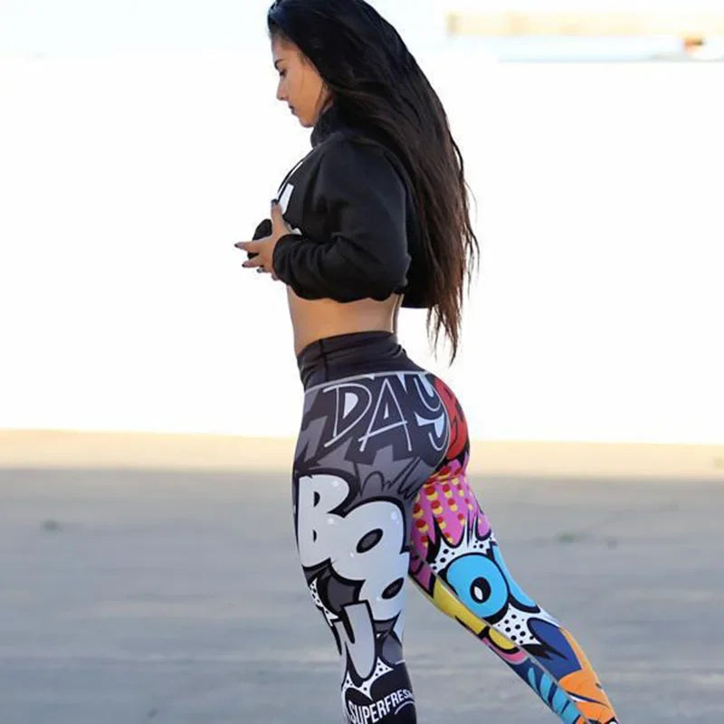 Digital Print Leggings