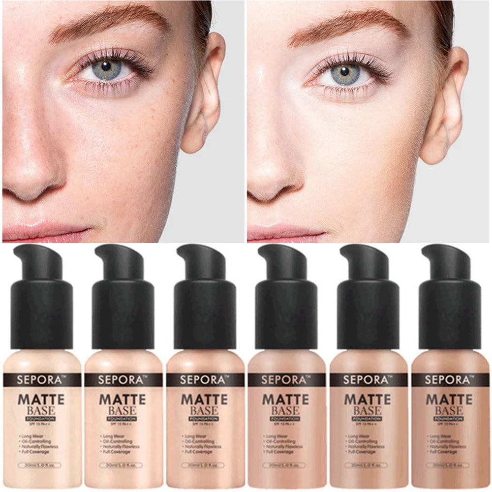 30ml SEPORA 6 Colour Liquid Foundation