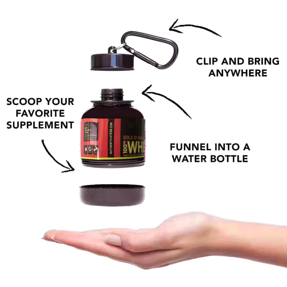 Portable Protein Powder Bottle