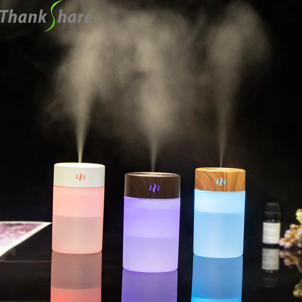 260ML 7 LED Colour USB Air Humidifier