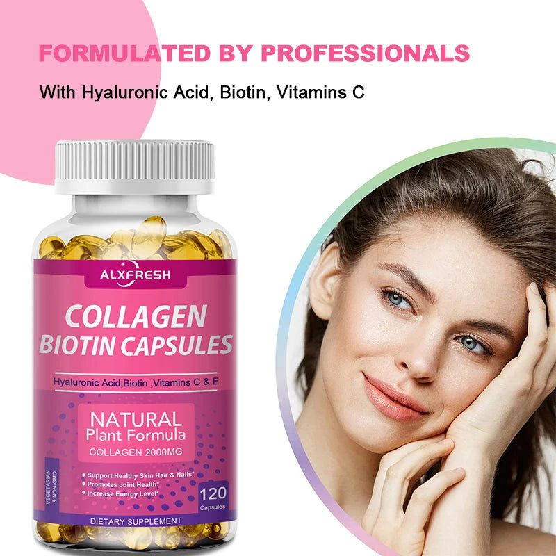 Alxfresh Collagen with Biotin Protein