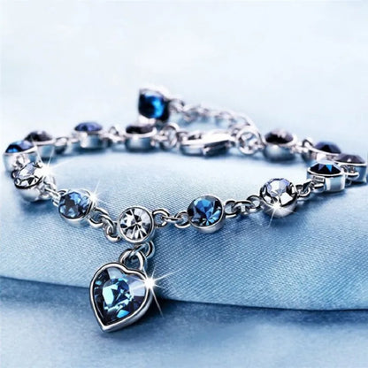 Heart of Ocean Pendant Bracelets