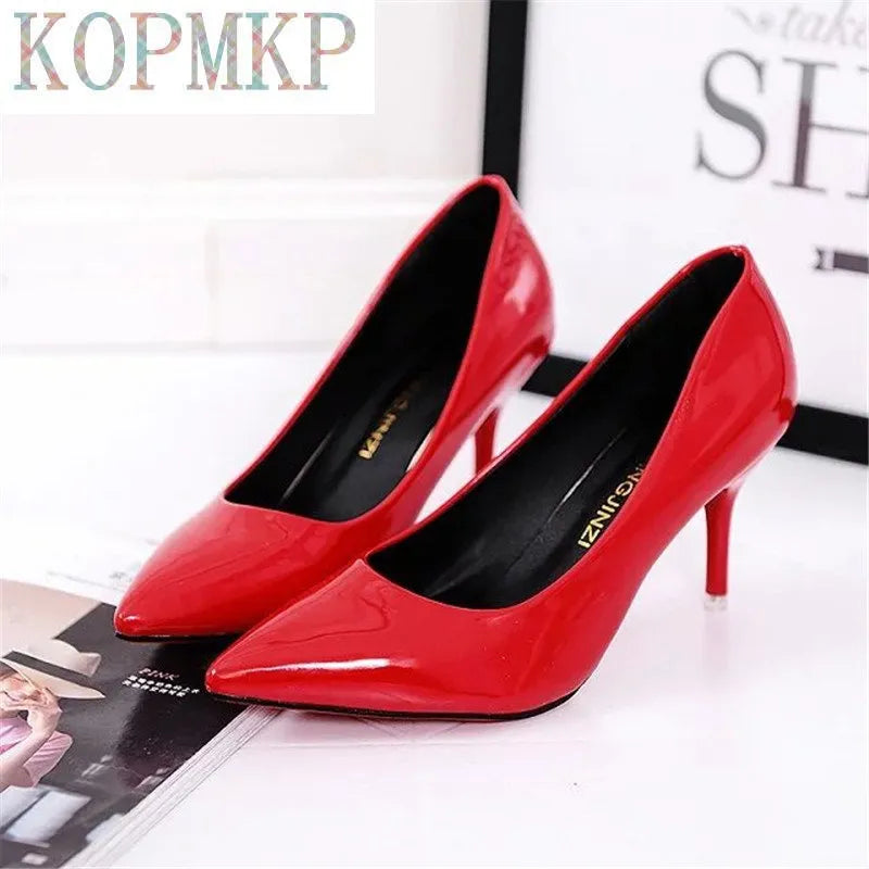 Patent Leather Dress Heels