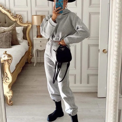 Hooded Tracksuit 2 Pc Set