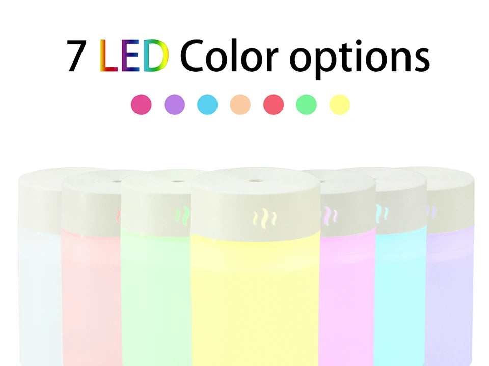 260ML 7 LED Colour USB Air Humidifier