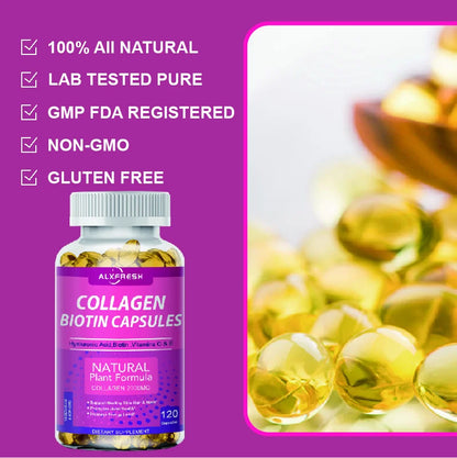 Alxfresh Collagen with Biotin Protein